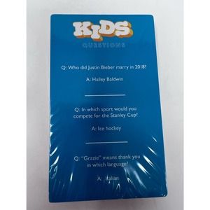 Adult/Kids Questions Card Game (I am not sure‎ what game they go with)